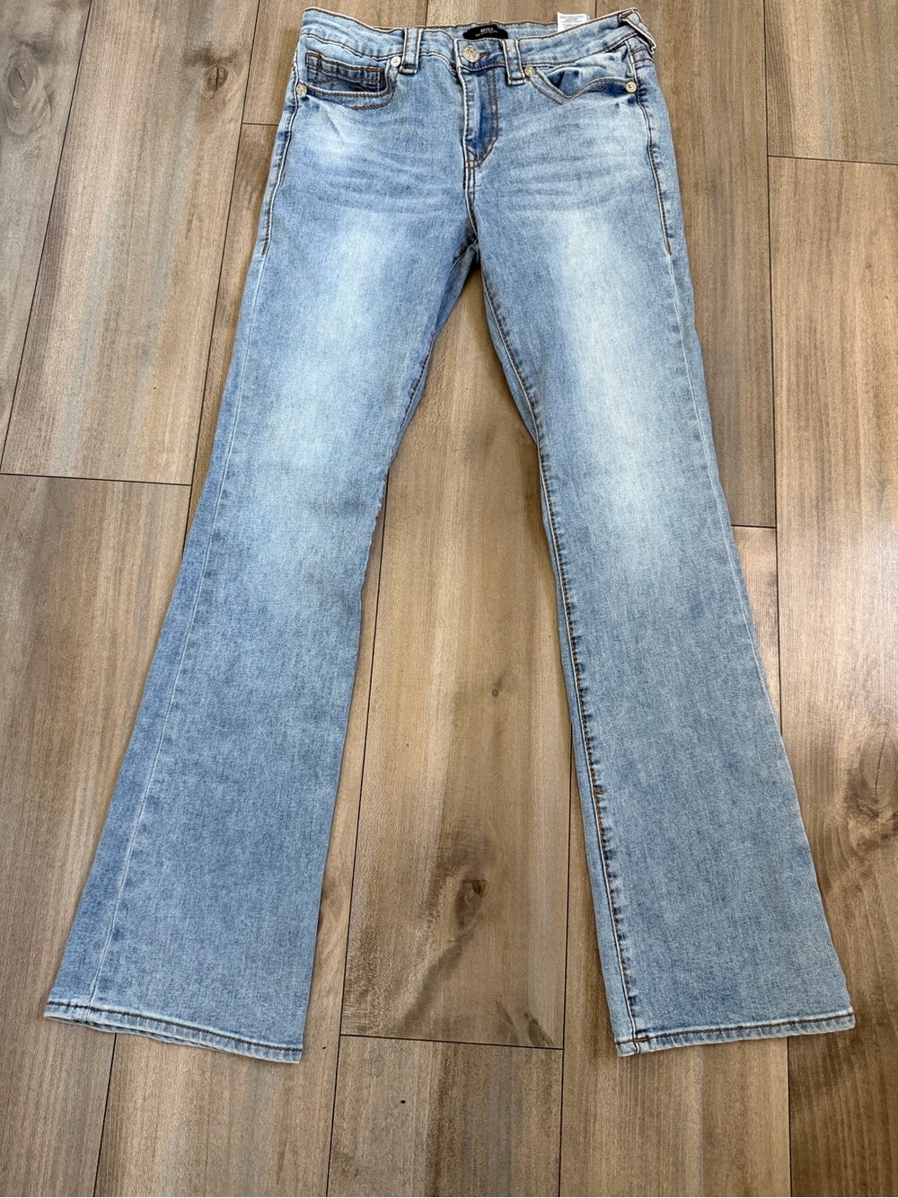 True Religion Light Blue Flare Jeans